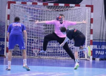 În „religia„ fraților Karabatic. Rareș și Dominique Marchis, băieții fostului portar al echipei de handbal a CSM Oradea, portari pentru Naționala Franței