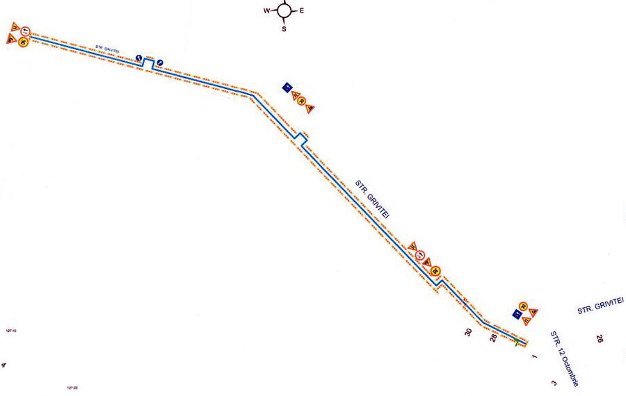 Închid strada Griviței din Oradea pentru mai bine de o lună