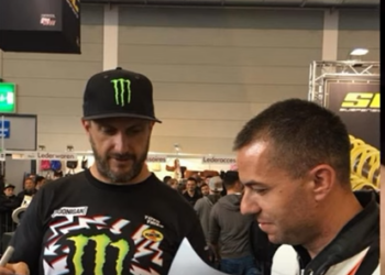 VIDEO.GALERIE.Orădeanul Ervin Koszta, printre puținii români care l-au întâlnit pe celebrul pilot Ken Block, mort recent într-un accident. Are și autograful lui