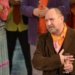 VIDEO. Fostul director al Teatrului de Stat Oradea, actor al legendarelor teatre Bulandra și Nottara, Petre Panait, sărbătorit pe scenă