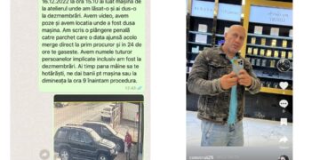 Mecanic cercetat după ce ar fi vândut mașina încredințată pentru conversie la dezmembrări