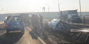 Accident pe Centura Oradiei, lângă cimitir