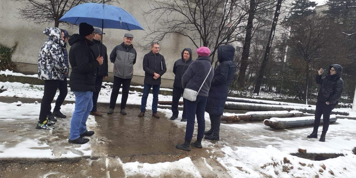 Haos pe șantierul de pe str. Kogălniceanu. Adrian Madar: Un murmur de nemulțumire a cuprins azi orașul