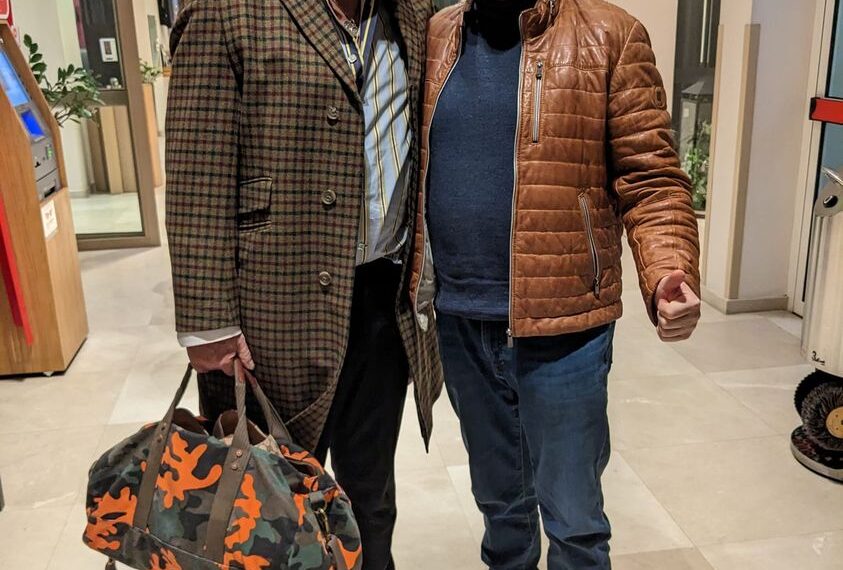 Starul și milionarul.Micky Rourke, întâlnire de gradul zero la Oradea cu părintele DVD-ului, orădeanul George T. Haber