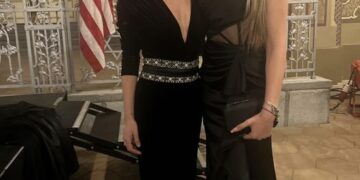 Adolescenta care a trăit experiența vieții alături de starurile care au filmat în Bihor. Nicolle Fota, în rochie de gală, la recepția oficială