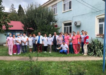 Spitalul care a renăscut din propria-i cenușă.I-au pus cruce acum 10 ani