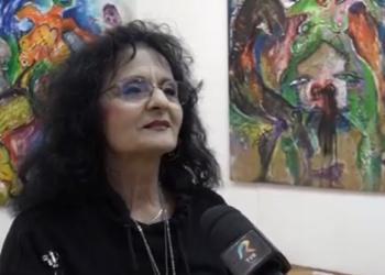 Vioara Bara: Când îmi vine să urlu că societatea asta e strâmbă, intru în atelier și pun urletul pe pânză