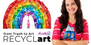  Face artă din lucrurile pe care alții le aruncă. Instalații unice, irepetabile din deșeuri în expoziție