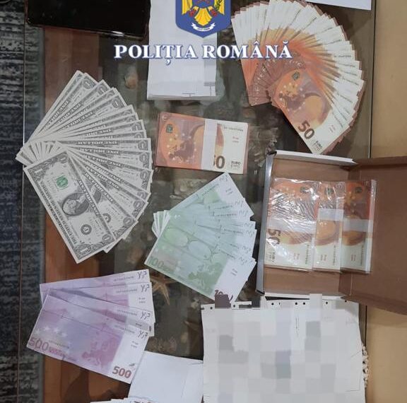 Bihoreni în rețeaua de bani falși. Pregătiți să pună  pe piață peste 150 mii de euro