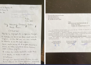 Locuitorii de pe Enescu se opun demolărilor. Chiar dacă pe rolul Judecătoriei Oradea e înregistrată o Ordonanță Presidențială pentru oprirea lucrărilor, Primăria intră azi cu buldozerele