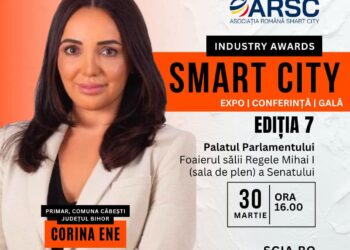 Primărița din Bihor care își duce comuna  în competiția jucătorilor din Industria Smart City din România