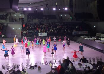 GALERIE. Oradea, capitala dansului. La Oradea Arena concurează și o pereche de 74 de ani