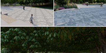 GALERIE. Cum va arăta Parcul 1 Decembrie după  investiții 42 milioane lei. Va avea fântână muzicală