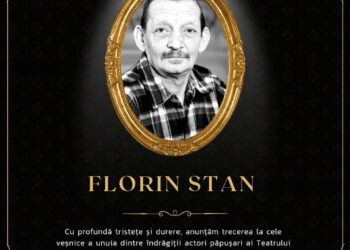 Se duc actorii. 30 de ani a bucurat sufletele copiilor. Actorul-păpușar Florin Stan nu mai este. A doua pierdere în trei zile pentru Teatrul Arcadia
