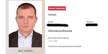 Avocat penal, dat în urmărire generală pentru că fuge de puşcărie