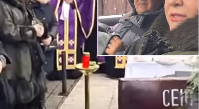 VIDEO/GALERIE. Florica Zaha și Cornel Borza și-au luat rămas bun de la Tiberiu Ceia. Iubitul artist al Banatului era jumătate bihorean