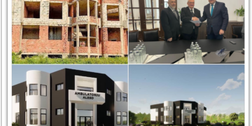 Au semnat contractul pentru a muta Ambulatoriul în fosta Bancă Agricolă