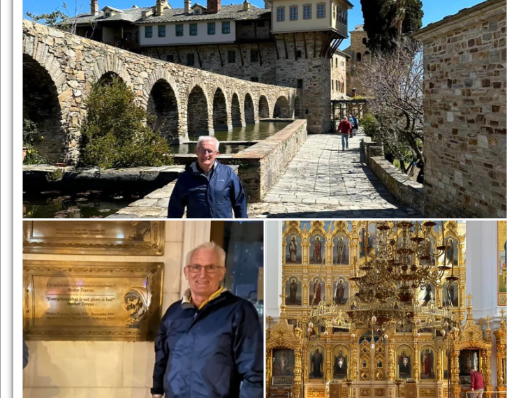 GALERIE. Primarul Șteiului în locul unde bolțile bisericilor au mai mult aur decât posedă unele țări. „M-am rugat pentru familia mea, pentru țară, orașul meu, pentru județul Bihor „