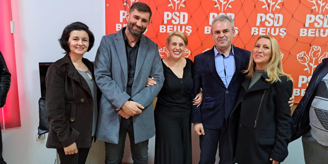 Achiziții-bombă în PSD Beiuș. Doctorul Sorin Ianceu, fosta președintă a Judecătoriei Beiuș, Ancuța Gavrilă, Remus Indrei, fostul şef al Poliţiei municipiului, convinși de fostul prim-procuror adjunct Gligor Sabău să facă politică