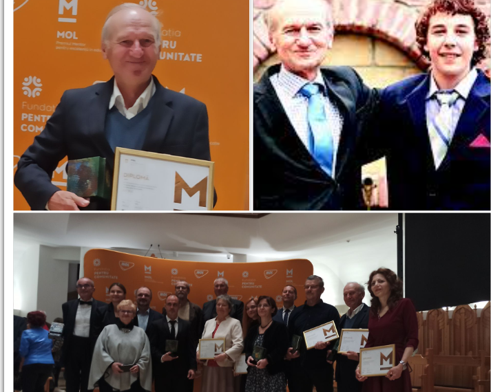 Arhitectul destinelor. Profesorul Ilie Rus, de la CN Samuil Vulcan Beiuș, distins cu Premiul Mentor.„Strălucirea activității mele e dată de foștii mei elevi „