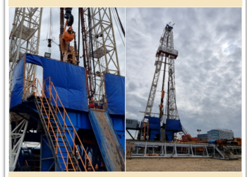 Apă geotermală pentru Nufărul. Daflog pune în funcțiune instalația de foraj