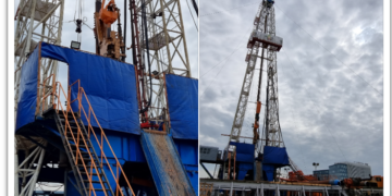 Apă geotermală pentru Nufărul. Daflog pune în funcțiune instalația de foraj