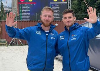 Doi jucători ai CSM Oradea la naționala de beach handball