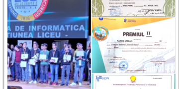 Copiii din Centrul de excelență Bihor, argint și bronz la informatică, la Olimpiada Națională