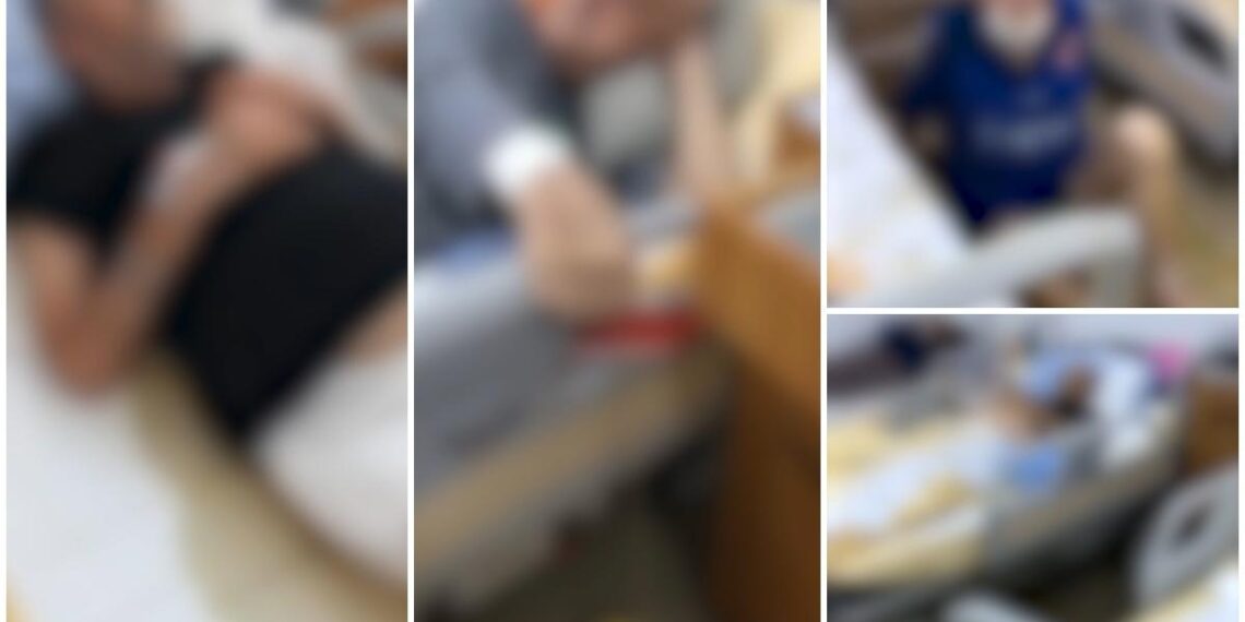 Se întâmplă în România.Bolnavii de cancer, în fază terminală, lăsați în spital cu pansamentele pline de sânge şi cu branulele rupte în vene, în propriile fecale 