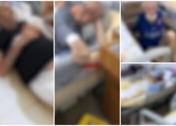 Se întâmplă în România.Bolnavii de cancer, în fază terminală, lăsați în spital cu pansamentele pline de sânge şi cu branulele rupte în vene, în propriile fecale 