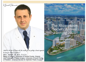 Americanii îl consideră nr. 1 în Europa. Doctorul orădean care susține o prelegere la cea mai prestigioasă societate de rinoplastie din lume