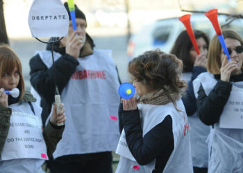 Consilierii de Probațiune, protest la Ministerul Justiției