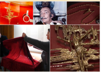 GALERIE. Un colecționar de artă oferă în custodia Palatului Baroc din Oradea, administrat de Episcopia Romano-Catolică,două lucrări ale lui Salvator Dali