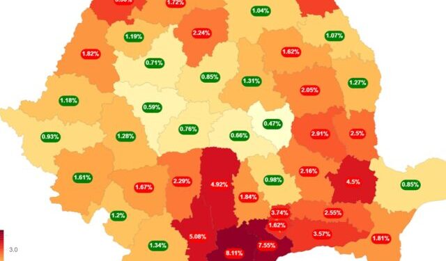 Harta spăgii din spitale. În ce procente și în ce spitale s-a cerut mită