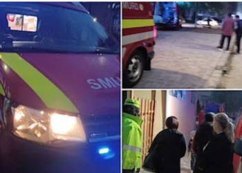 Bărbat în stop cardiac pe terasa unui local, salvat de SMURD