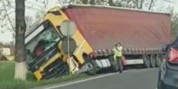 Accident între Groși și Aușeu