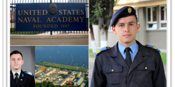 Daniel Popa, un tânăr din Pietroasa, la Academia Forțelor Navale a SUA