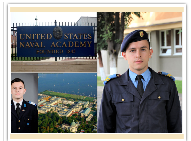 Daniel Popa, un tânăr din Pietroasa, la Academia Forțelor Navale a SUA
