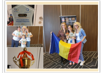 GALERIE. Patru copii din Oradea fac calcule de ordinul miilor cu viteza luminii. Anisia Bologa, campioana Campioanelor la Aritmetică Mentală Horus 2023