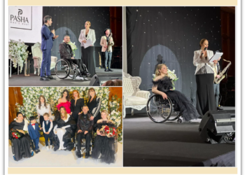 VIDEO. GALERIE.  În lumina reflectoarelor, oameni care inspiră.  În scaun cu rotile, Ioana are 2 joburi, Ovi e consilier local