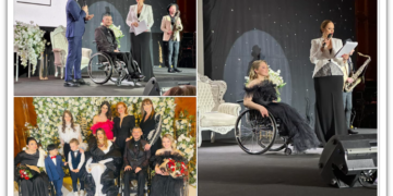 VIDEO. GALERIE.  În lumina reflectoarelor, oameni care inspiră.  În scaun cu rotile, Ioana are 2 joburi, Ovi e consilier local