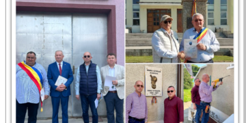 GALERIE. Au marcat “Drumul Cetăților Bihorene”. Patriotul Mircea Cosma reconstitue drumul lui Mihai Viteazu în lupta pentru unitatea românilor