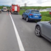 VIDEO.Accident la intrarea în Câmpani