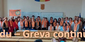 Un inspector școlar cere suspendarea contractelor de muncă ale profesorilor aflați în grevă generală. Sindicatele: nu se emit decizii de suspendare