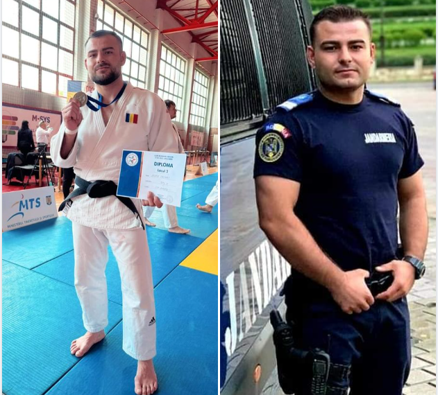 Răzvan Bodea, jandarm în kimono. E printre cei mai buni din țară