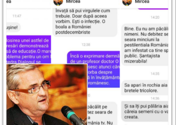 După ce a fost reclamat într-un proces de hărțuire de scriitoarea Marta Petreu, profesorul universitar Mircea Morariu o hărțuiește pe Monica Tatoiu