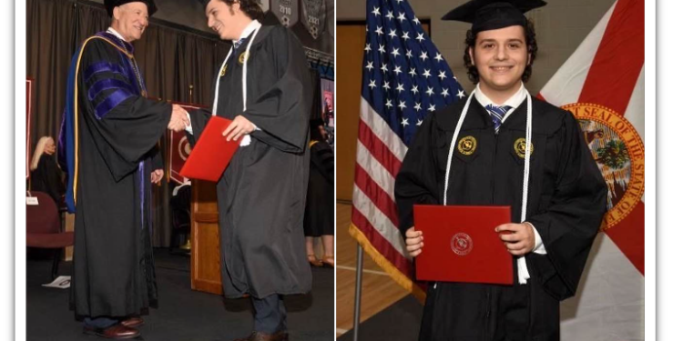 GALERIE.Orădeanul Theodor Palaghianu, absolvent „Cum Laude”- cu distincție, la Inginerie Aerospațială, la Florida Institute of Technology