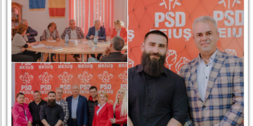 GALERIE. Și-au luat antrenor pentru a câștiga Primăria Beiuș. Cine e noul lider al tinerilor din PSD Beiuș