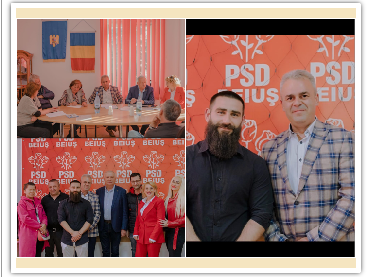GALERIE. Și-au luat antrenor pentru a câștiga Primăria Beiuș. Cine e noul lider al tinerilor din PSD Beiuș