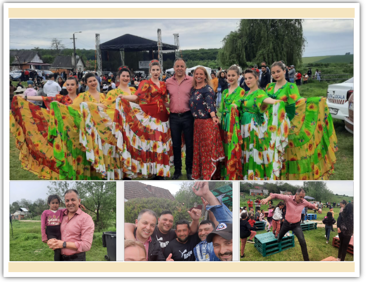 GALERIE.Primarul Marghitei știe să petreacă. Marcel Sas Emil Adăscăliții, în ipostaze inedite la Ziua Internațională a Romilor